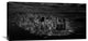 "Manhattan - BirdS Eye View" Stretched Canvas Giclee by Michael Jurek, 30x15"