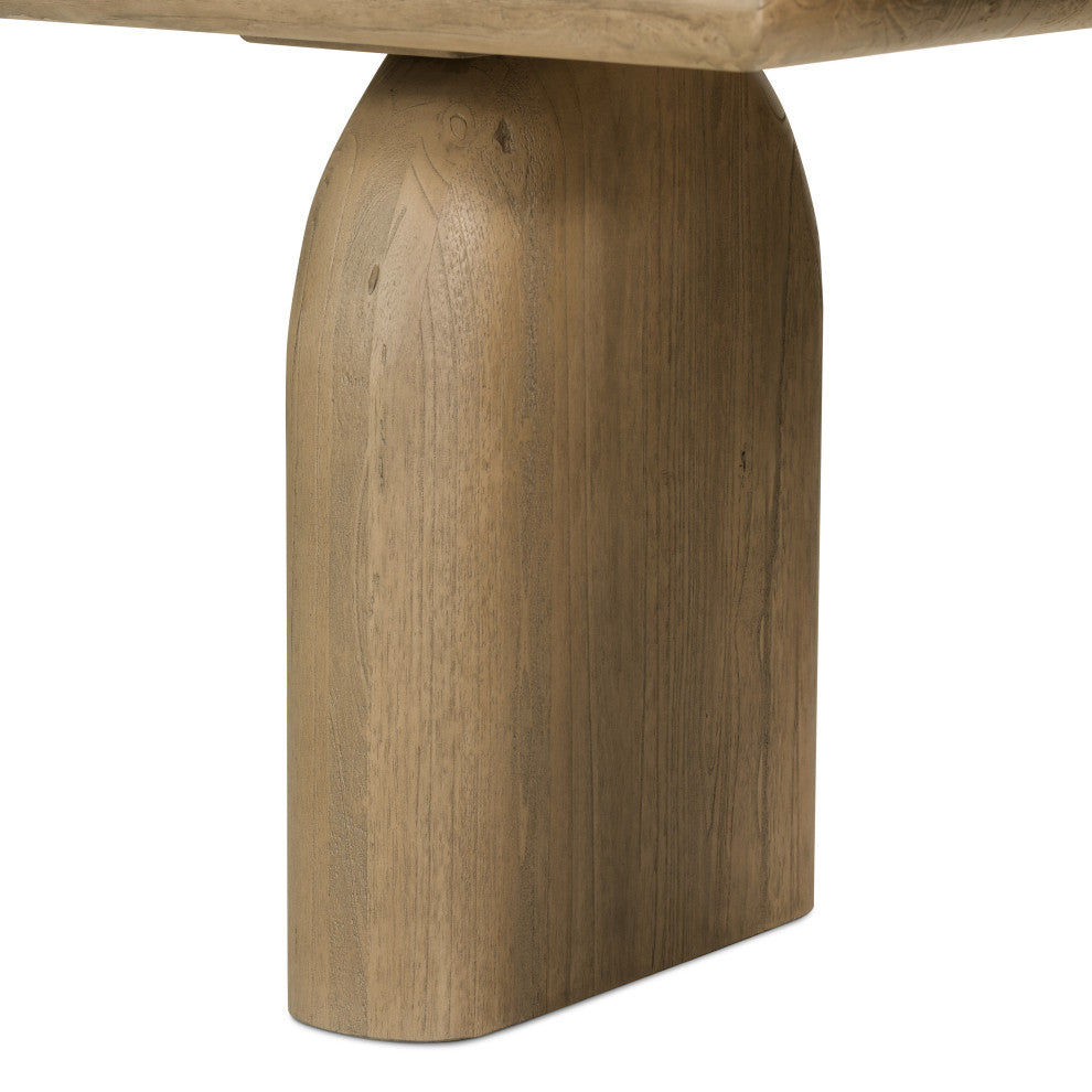 Sorrento 81" Dining Bench-Aged Drift