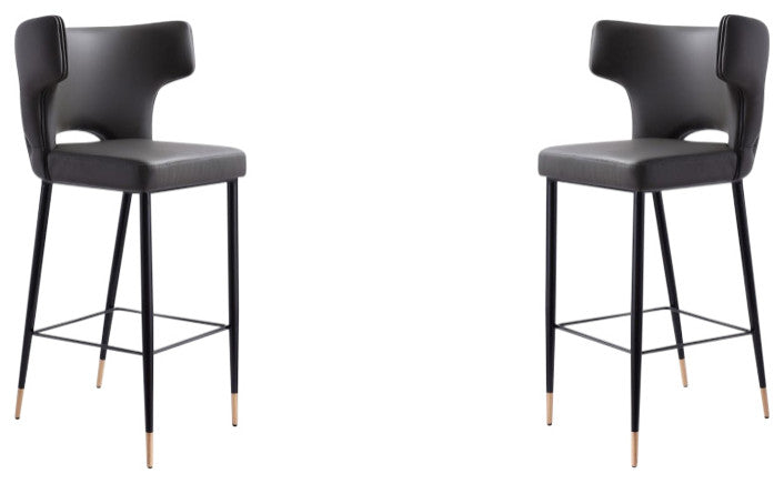Manhattan Comfort Holguin Bar Stool, Set of 2