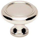 Alno A1151 Classic 1-1/4" Traditional Round Solid Brass Cabinet - Polished