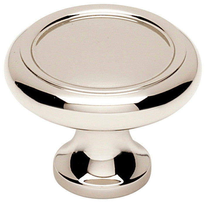 Alno A1151 Classic 1-1/4" Traditional Round Solid Brass Cabinet - Polished