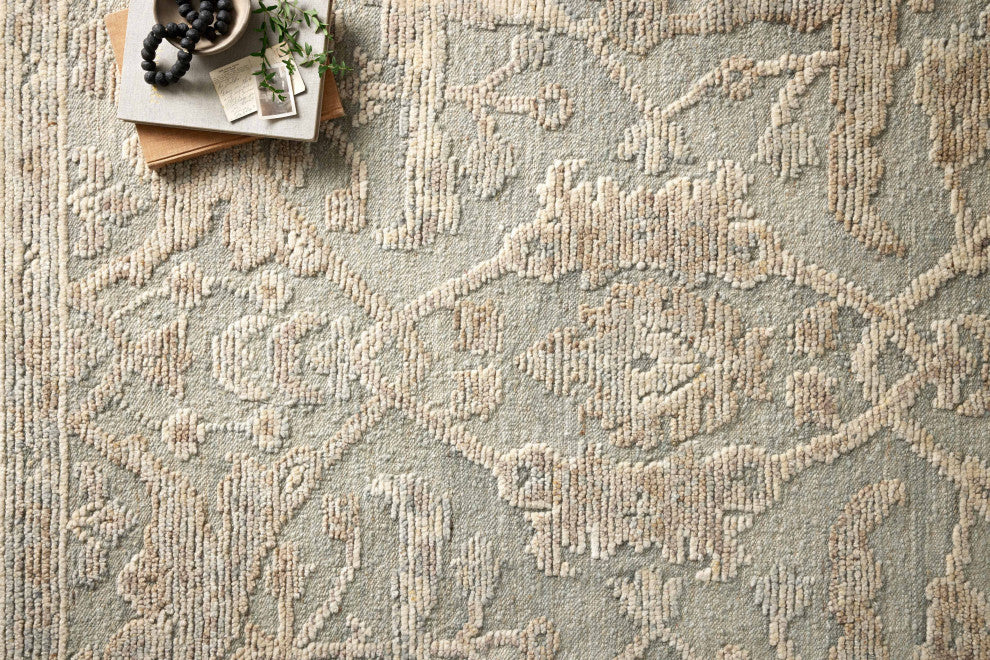 Loloi Emilia Sky / Natural 2'-6" x 13'-6" Runner Rug