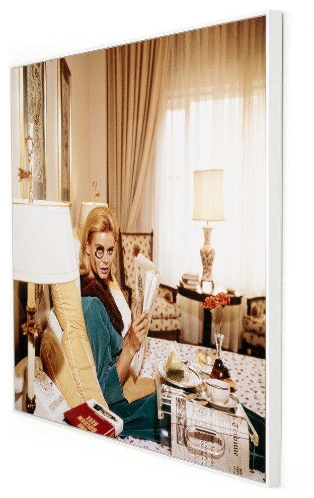Monocled Miss By Slim Aarons