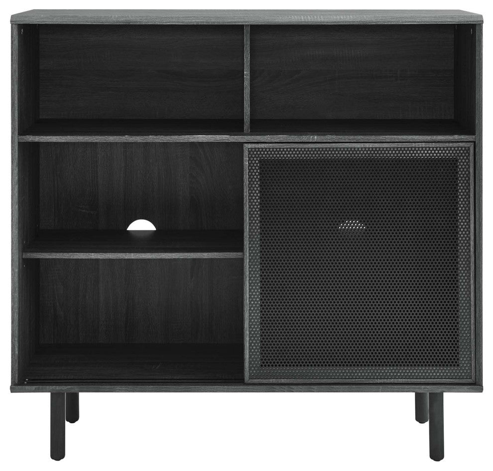 Kurtis 47" Display Cabinet, Charcoal