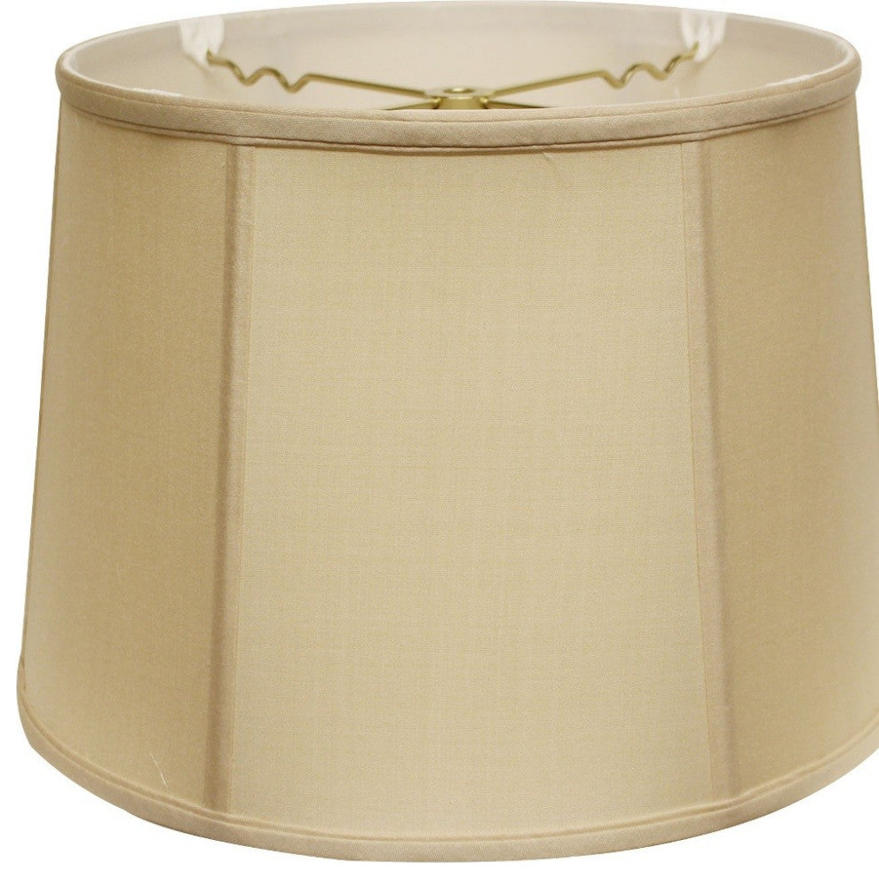 17" Inherent Throwback Drum Pongee Silk Lampshade
