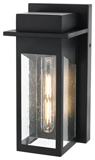 Home Living 5" Outdoor Wall Sconce, Black