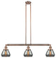 Innovations Lighting 213-Ac-S-G173-Led 3 Light Dimmable Led Island Light
