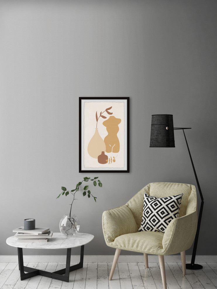 "Express Yourself" Framed Painting Print, 8x12