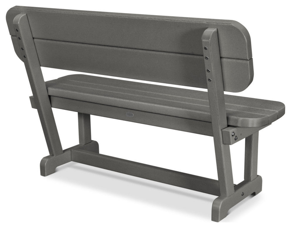 Polywood Park 48" Bench, Teak
