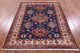 5' 4" X 6' 8" Super Kazak Handmade Wool Rug Q10255