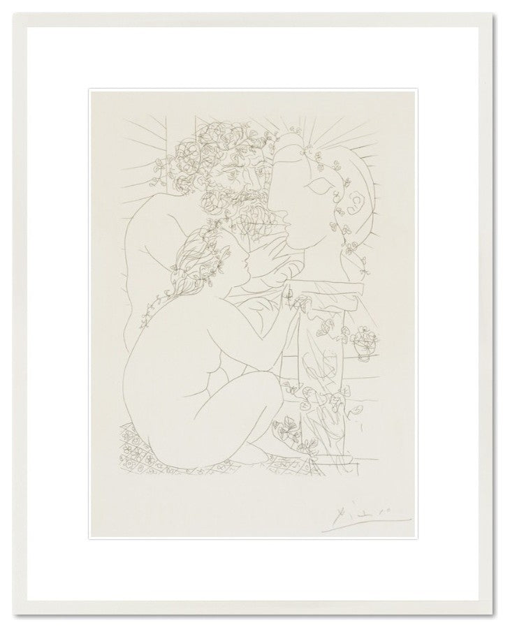 Sculptor and Model, plate 39 from the Suite Vollard, 1933