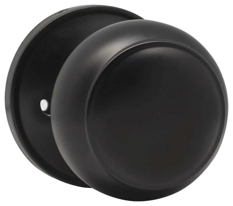 Black Single Sided Dummy Door Knob, Set of 10
