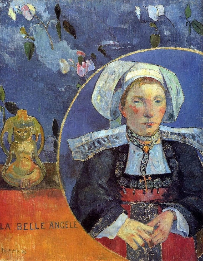 Paul Gauguin La Belle Angele Wall Decal