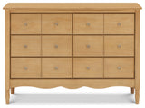 Liberty 6-Drawer Assembled Dresser, Honey