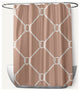 Ahoy! Mauve 70" w x 73" h Shower Curtain