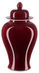 Oxblood Medium Temple Jar