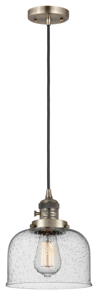 INNOVATIONS 201CSW-AB-G74 1-Light Mini Pendant Antique Brass
