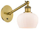 Innovations 317-1W-BB-G91-LED 1-Light Sconce, Brushed Brass
