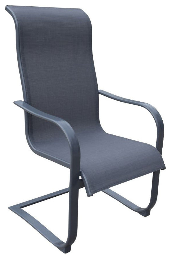 Santa Fe 7 Piece Spring Chair 60" Hexagon Dining Set