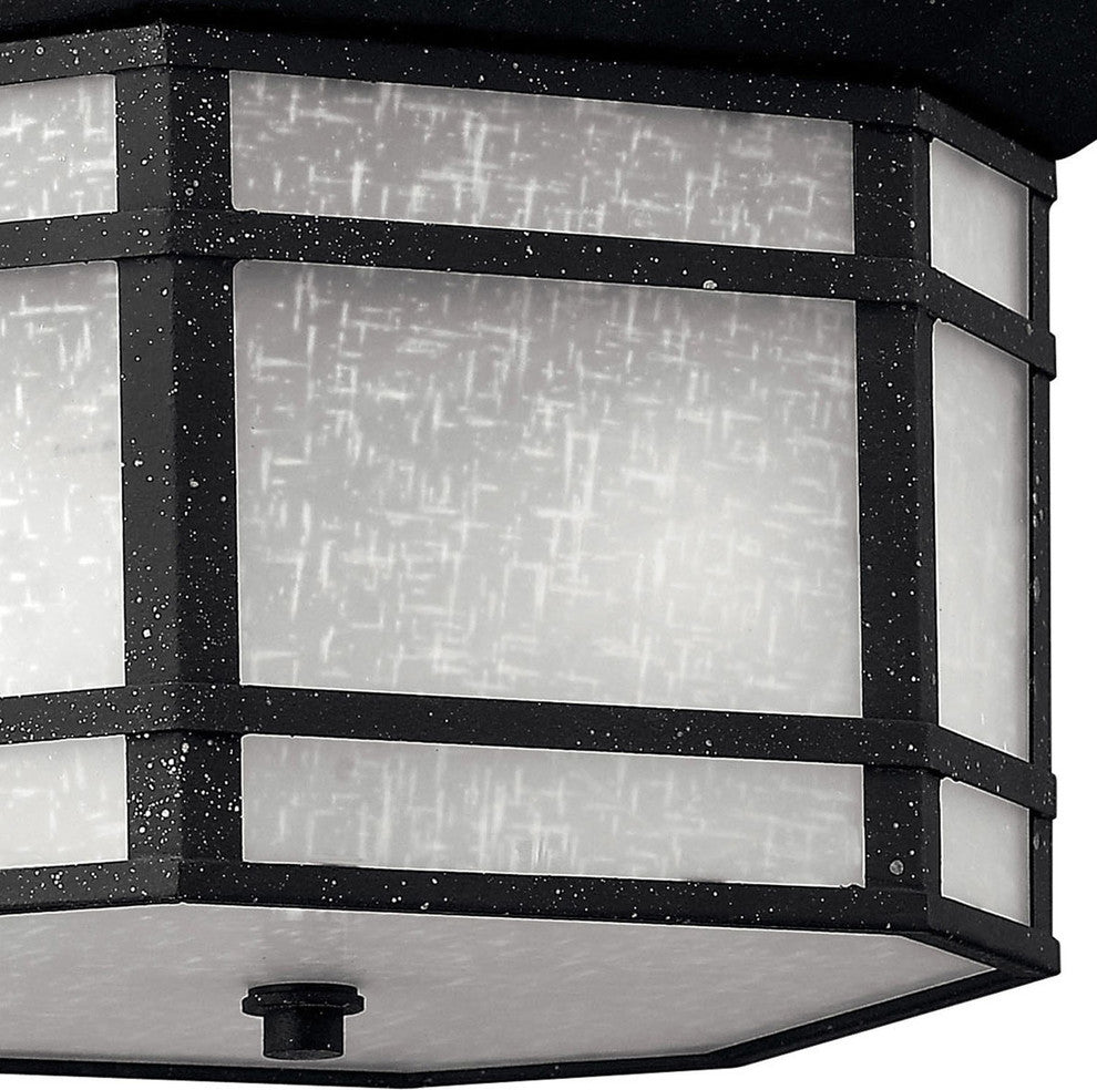 Cherry Vintage Black Creek 2 Light Medium Flush Mount