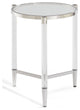 Modus Mariyln 3 PC Round Coffee & 2 End Table in White