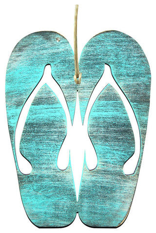 Beach Sandals Ornaments, Set of 3