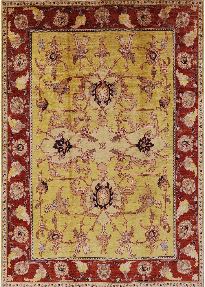 Ahgly Company Indoor Rectangle Mid-Century Modern Area Rugs, 7' x 9'