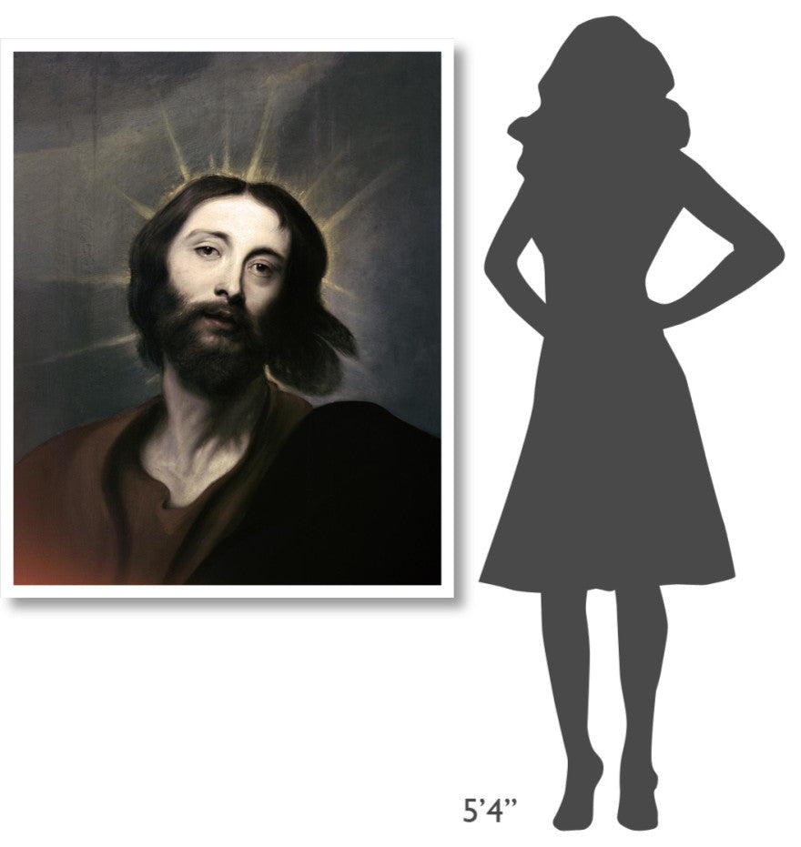 "Jesus Holy Christ" Digital Paper Print by Anthony Van Dyck, 37"x46"
