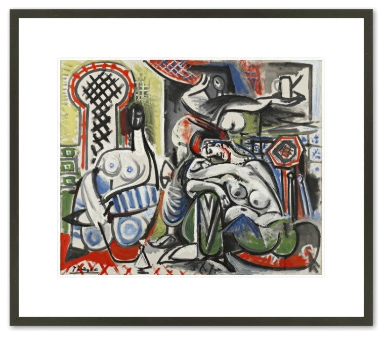 The Women of Algiers (after Delacroix), 1954