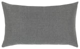 Modern Oval Dune Lumbar Indoor/Outdoor Performance Pillow, 12"x20"