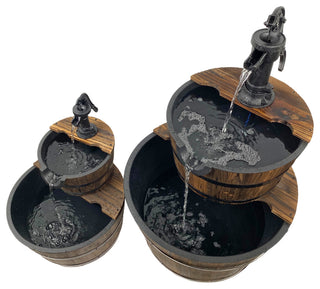 Extra Large 10 Gallons Cascading Water Fountain with Adjustable Pump
