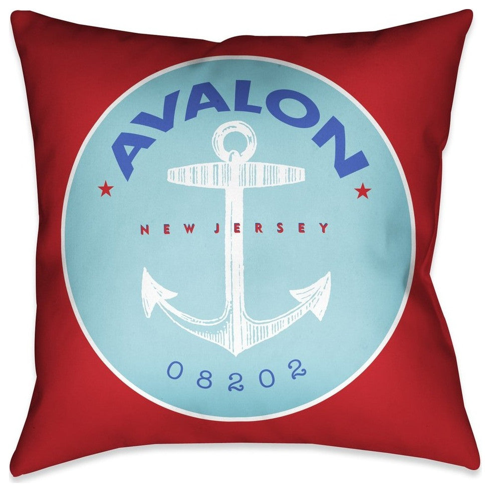 Laural Home Avalon II 18" X 18" Indoor Decorative Pillow