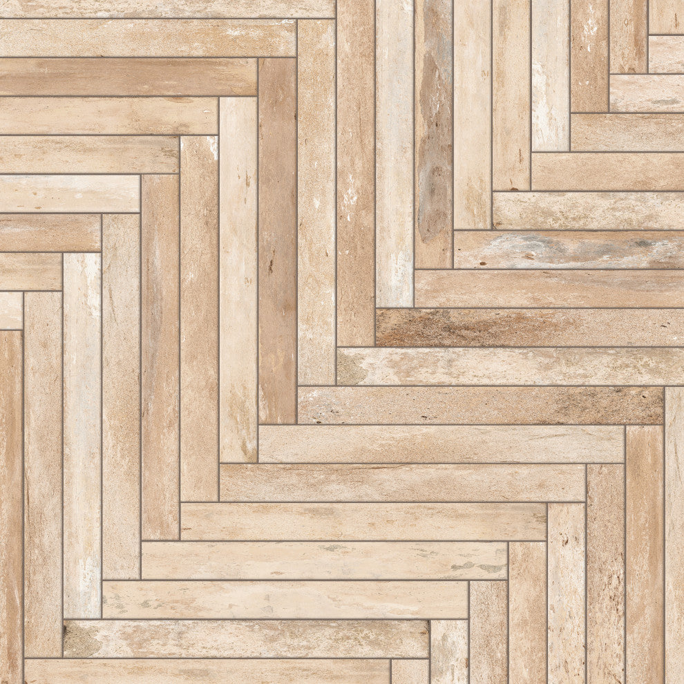 Sedona Charcoal Porcelain Floor and Wall Tile, Sand