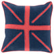 Surya Linen Flag LF-002 18" x 18" Pillow Cover