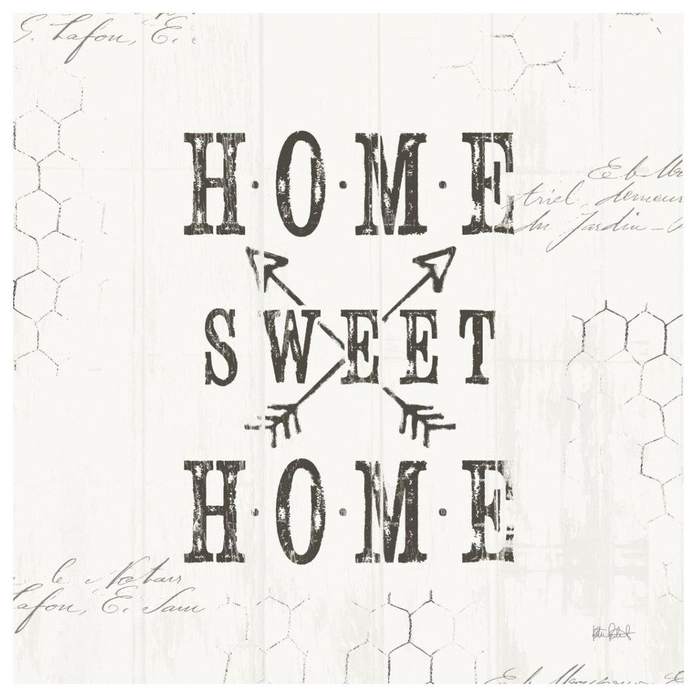 "Farmhouse Fresh IV" Digital Paper Print by Katie Pertiet, 38"x38"
