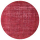 Ahgly Company Indoor Round Mid-Century Modern Area Rugs, 7' Round