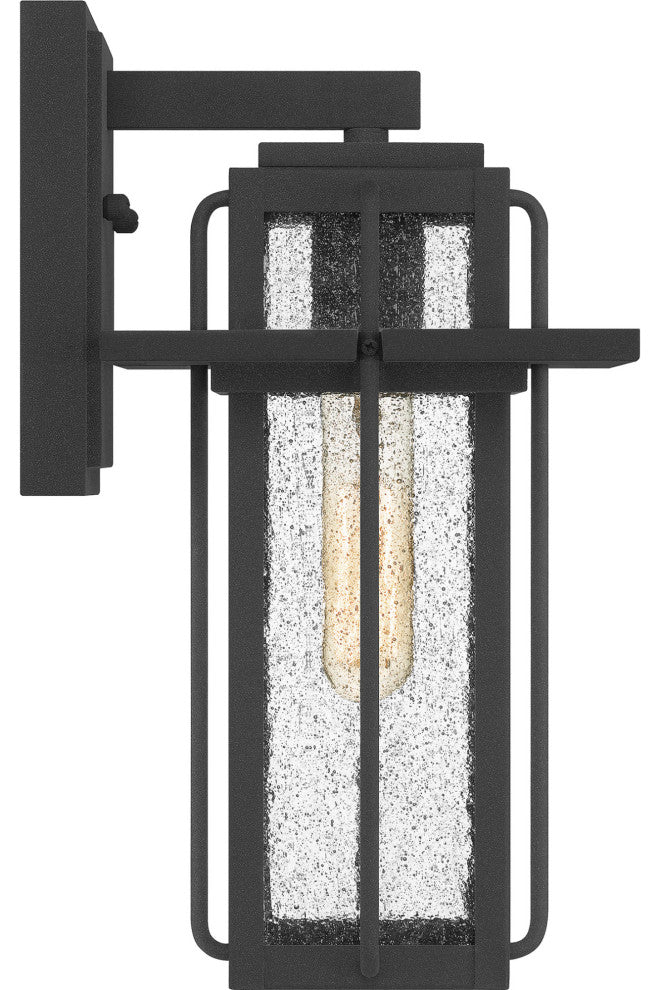 Quoizel RDL8407 Randall 13" Tall Outdoor Wall Sconce - Mottled Black