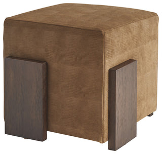 Hamden Leather Ottoman