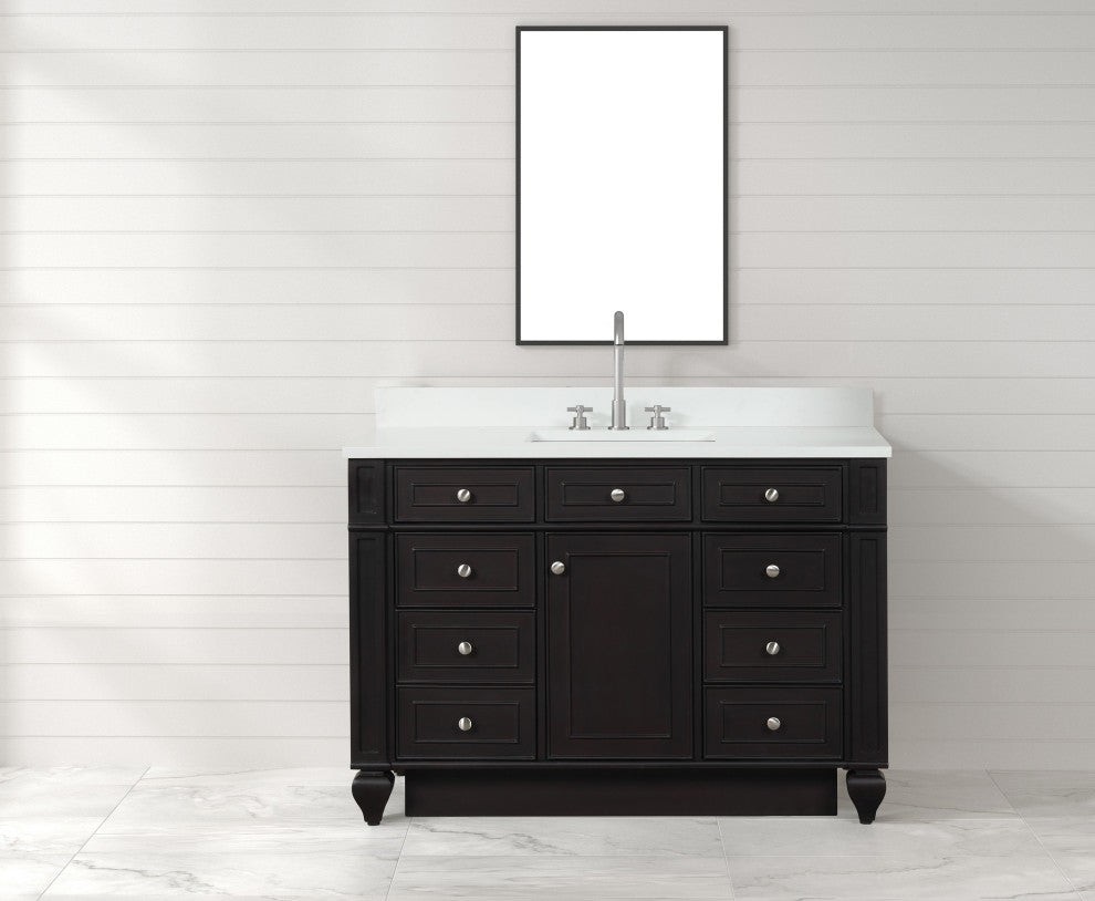 Winston 48" Single Vanity, Espresso