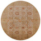 Ahgly Company Indoor Round Mid-Century Modern Area Rugs, 7' Round