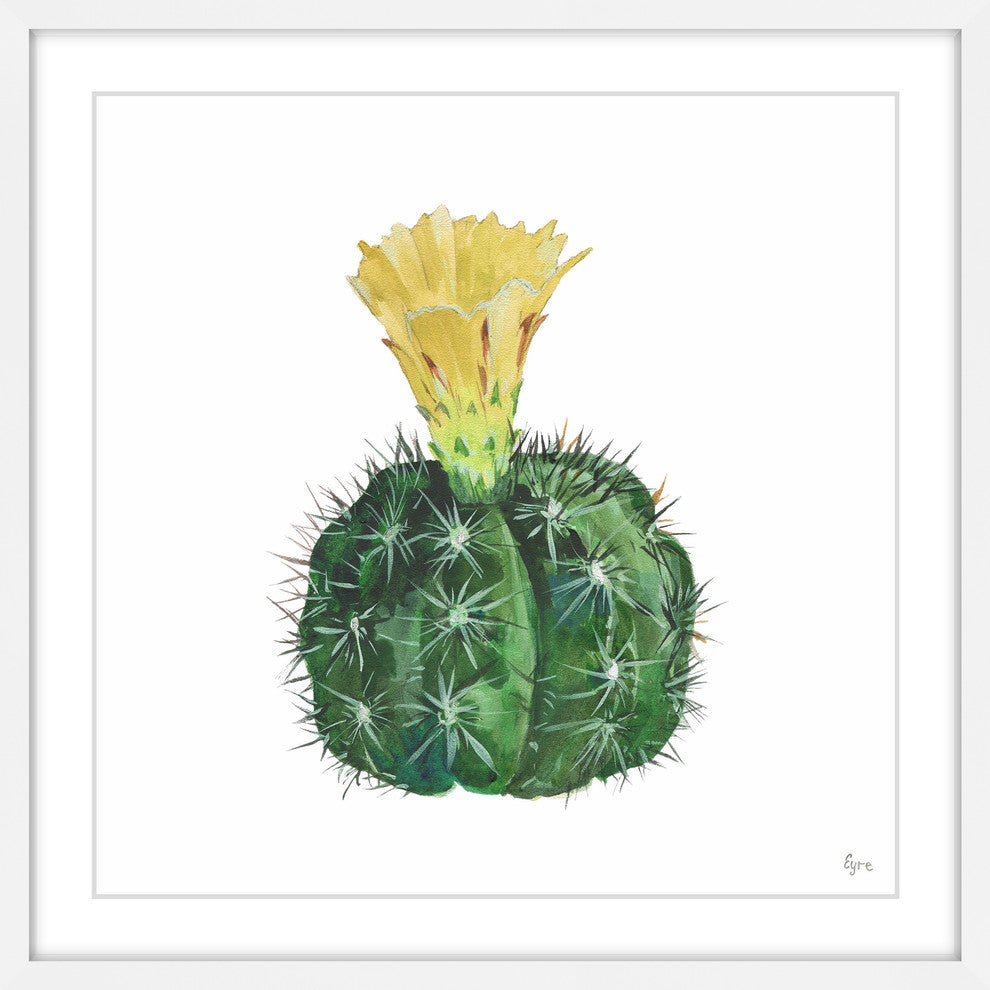 "A Yellow Dream" Framed Painting Print, 24"x24"