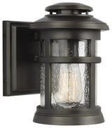1-Light Wall Lantern, Antique Bronze
