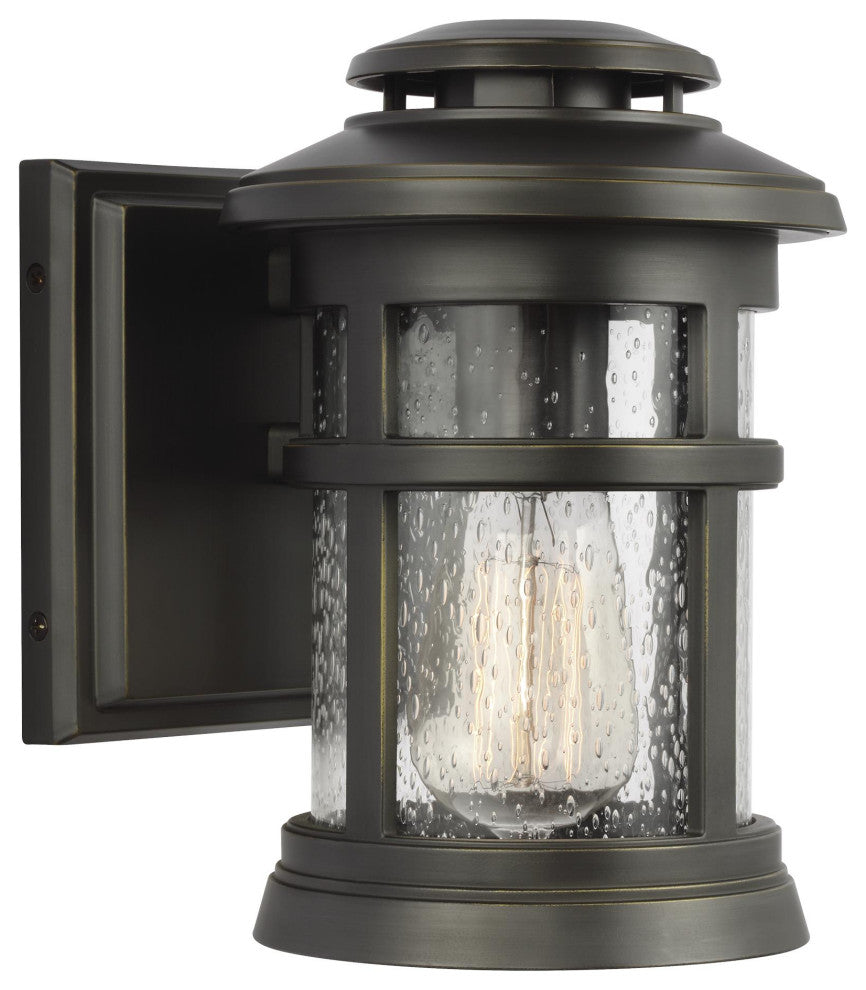 1-Light Wall Lantern, Antique Bronze