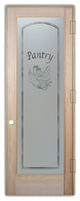 Pantry Door - Bread Basket - Douglas Fir (stain grade) - 28" x 96" - Knob on...