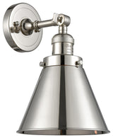 Appalachian 1-Light Sconce, Polished Nickel, Polished Nickel