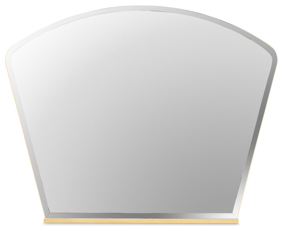 St. Charles Wall Mirror, Dove Gray