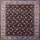 Ahgly Company Indoor Square Mid-Century Modern Area Rugs, 5' Square