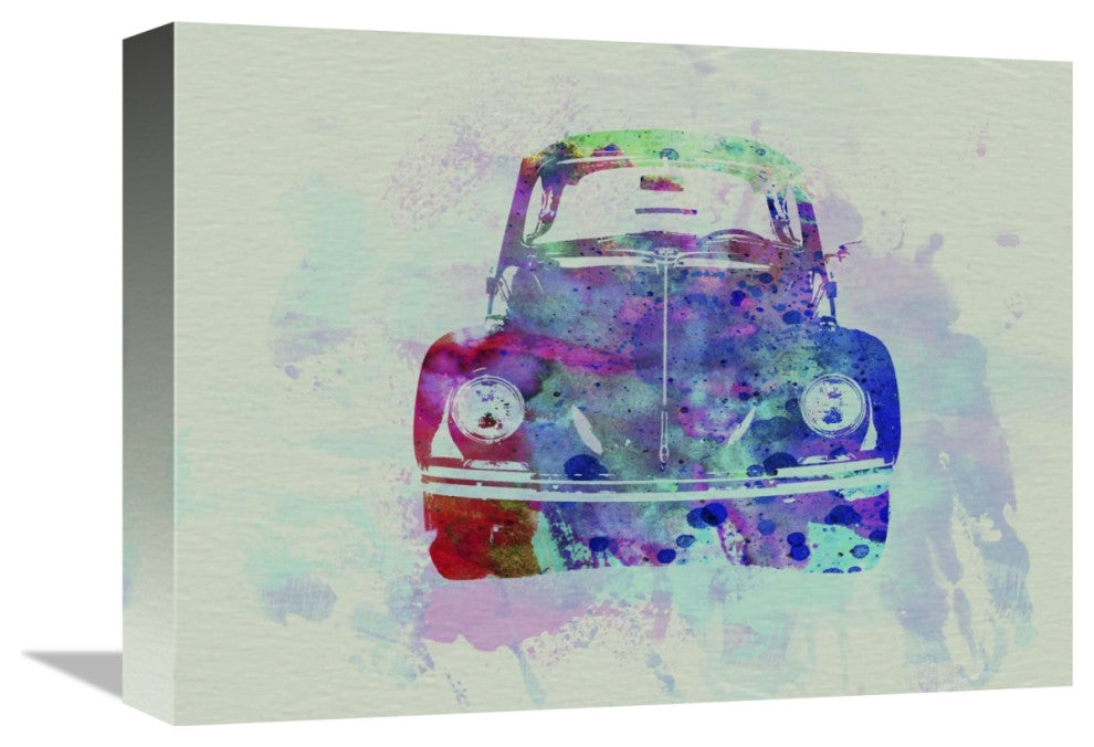"VW Beetle Watercolor 2" Fine Art Print