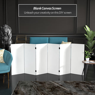 3' Tall Do It Yourself Canvas Room, 6 Panel