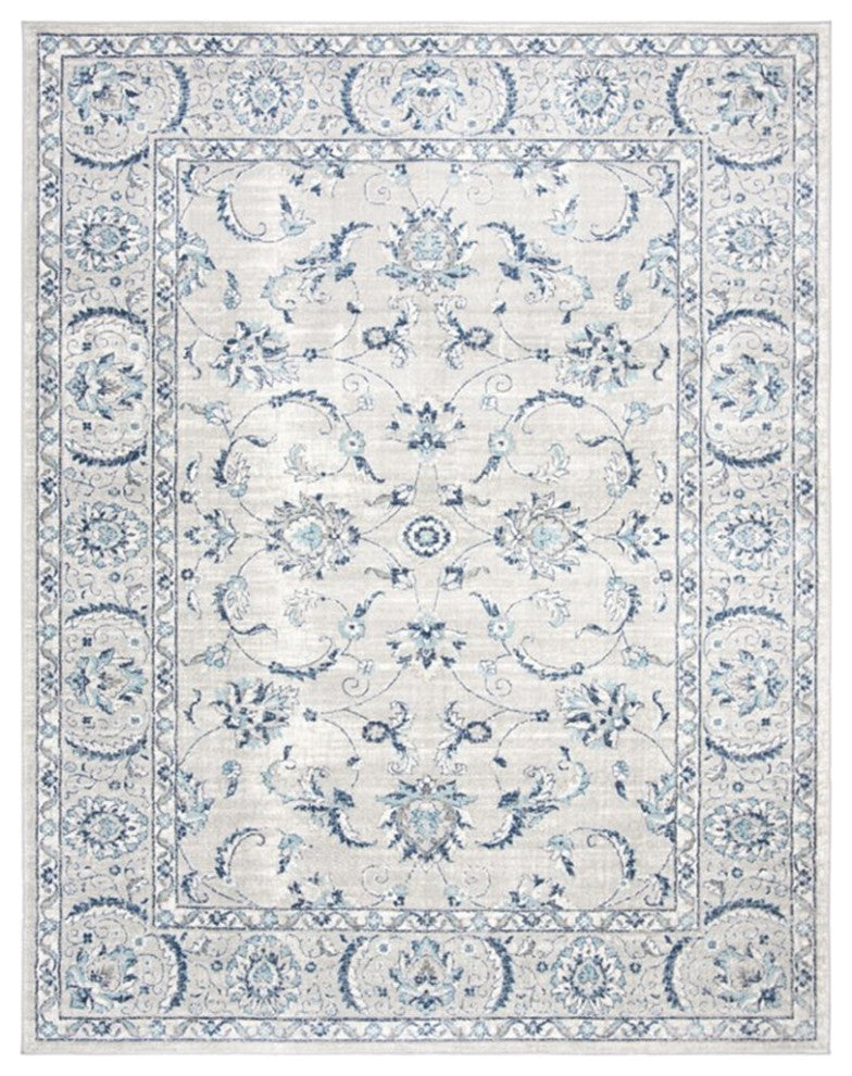 Safavieh Brentwood 9' x 12' Rug in Light Gray and Blue
